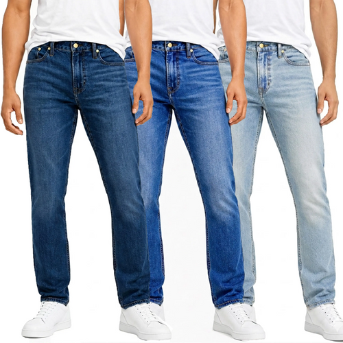 Flex-Stretch-Jeans mit Slim-Straight-Passform