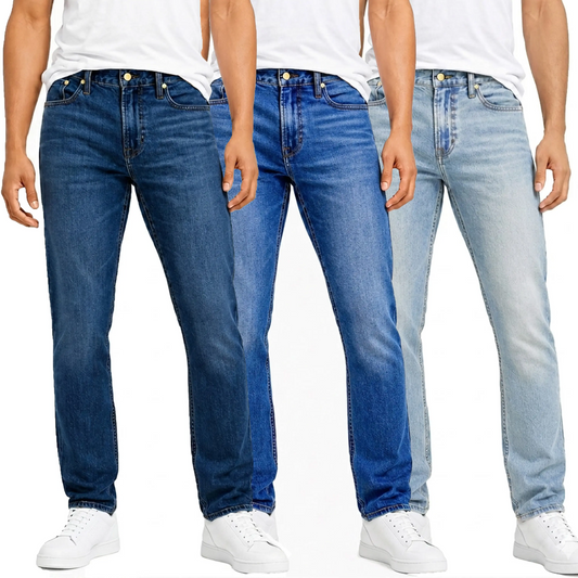 Flex-Stretch-Jeans mit Slim-Straight-Passform